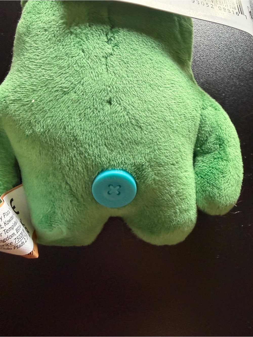 Chase Fuggler x Spongebob Squarepants Metal Keyring Keychain Plush 5" PLANKTON